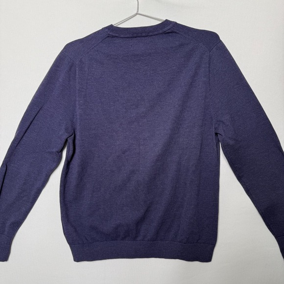 Patagonia Yewcrag Crew Sweater Mens Medium Purple Organic Cotton Blend STY53450 - Picture 11 of 11